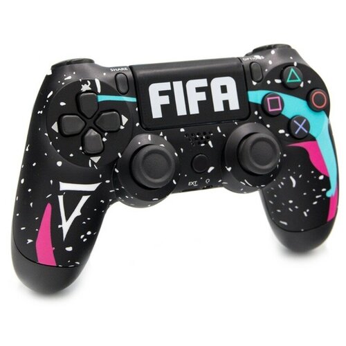 iziTechno Геймпад для PlayStation 4 Джойстик совместимый с PS4 PC и Mac устройства Apple устройства Android черный FIFA 170100₽