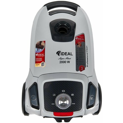Пылесос IDEAL VC-2000 серый с мешком для пыли мощность всасывания 450 Вт для дома 790500₽