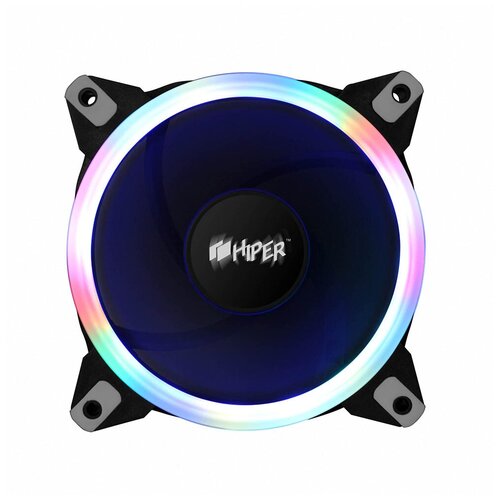 Вентилятор для корпуса HIPER HCF1251-03, черный/RGB