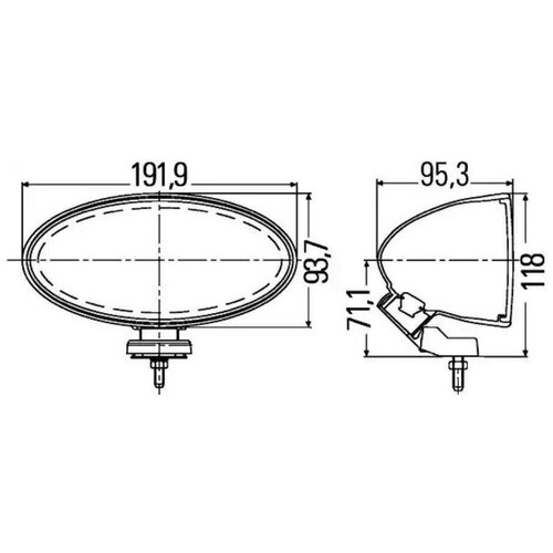 BEHR-HELLA 1FB007892071 Фара противотуманная