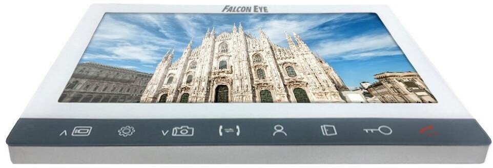 Видеодомофон Falcon Eye Milano Plus HD белый