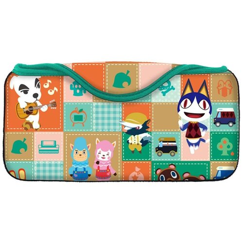Чехол-сумка Animal Crossing (Animals) HORI (CQP-009-1) (Switch) чехол hori premium vault case animal crossing nsw 424u