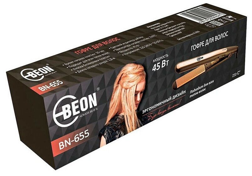 Beon BN-655 Гофре для волос . - фотография № 5