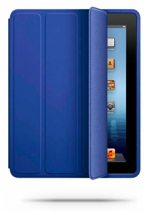 Чехол книжка для iPad 2 / 3 / 4 Smart case, синий