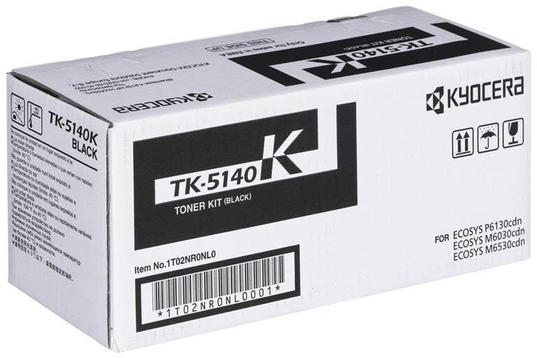 Картридж TK-5140K для ECOSYS P6130cdn, M6030cdn, M6530cd black оригинал ресурс 7000