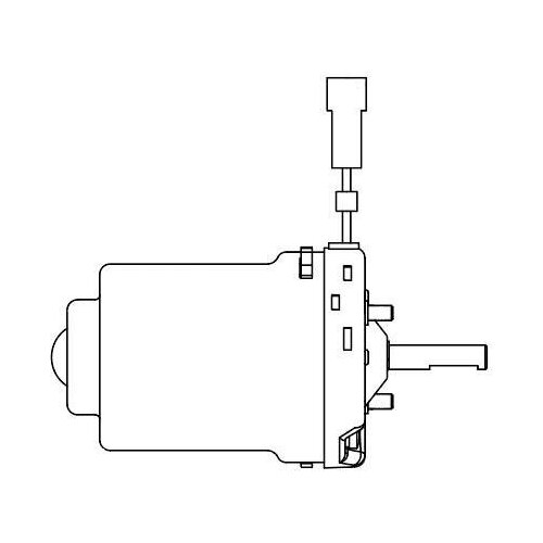 фото Электродвигатель вентилятора отопителя для автомобилей газ, маз мэ 237 (без крыльчатки) (линейка стандарт) luzar