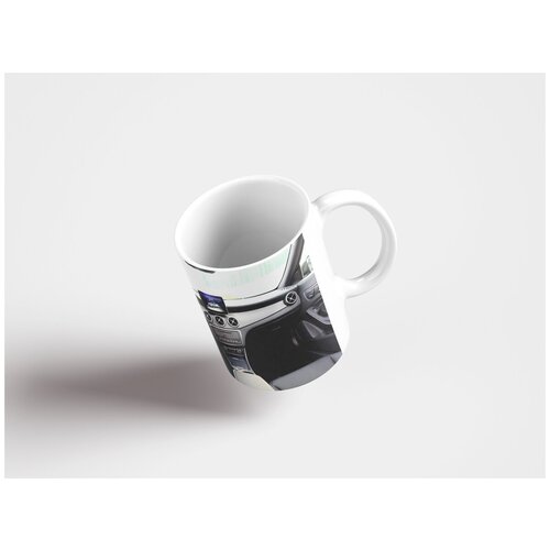 фото Кружка "внутри, сфк, автомобиль 320 мл. белая" lotsprints