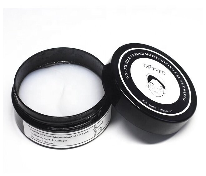 Detvfo Гидрогелевые патчи для глаз с экстрактом козьего молока Goat's Milk Tender Moisturizing Gel Eye Patch, 60 шт. - фотография № 10