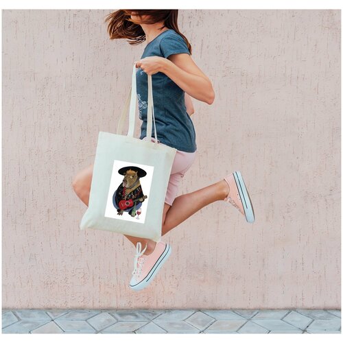 фото Сумка шоппер капибара нет бренда