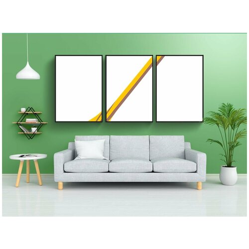 фото Набор модулных постеров для интерьера "весло, строка, лодка" 60x90 см. в тубусе, без рамки lotsprints