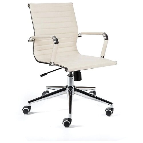 Компьютерное кресло NORDEN Техно LB офисное, обивка: искусственная кожа, цвет: слоновая кость