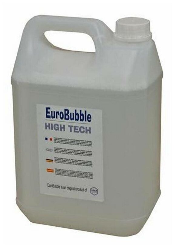 Жидкость для генератора мыльных пузырей SFAT CAN 5L EUROBUBBLE FLUO