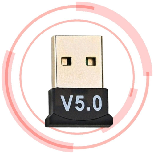 Беспроводной USB адаптер Bluetooth 5.0 / Передатчик Wireless Mini Bluetooth USB / Adapter для ПК Windows 7/8/10 (Черный) беспроводные bluetooth колонки сигнал эфир 06 silver