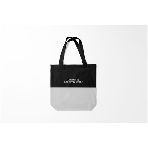 фото Сумка-шоппер / 40х40 см / мемы / directed by robert weide b. burnettie