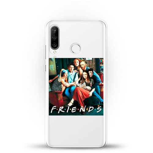 фото Силиконовый чехол друзья на honor 20s andy & paul