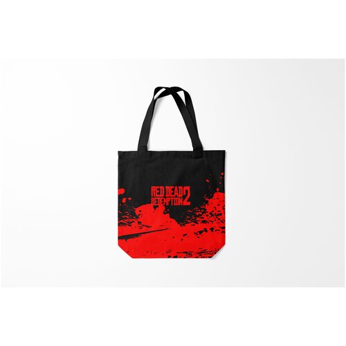 фото Сумка-шоппер / 40х40 см / геймерам / red dead redemption 2 burnettie