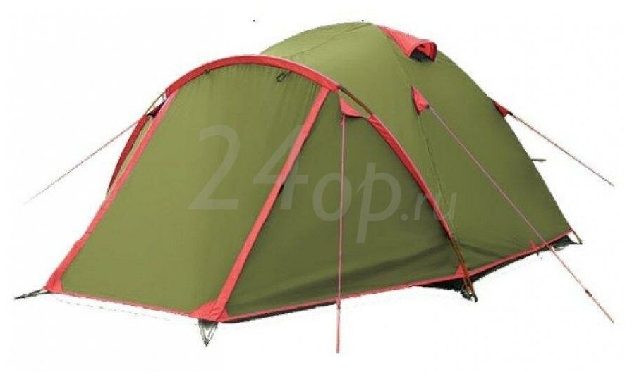 Tramp Lite палатка Camp 2 (Зеленый)