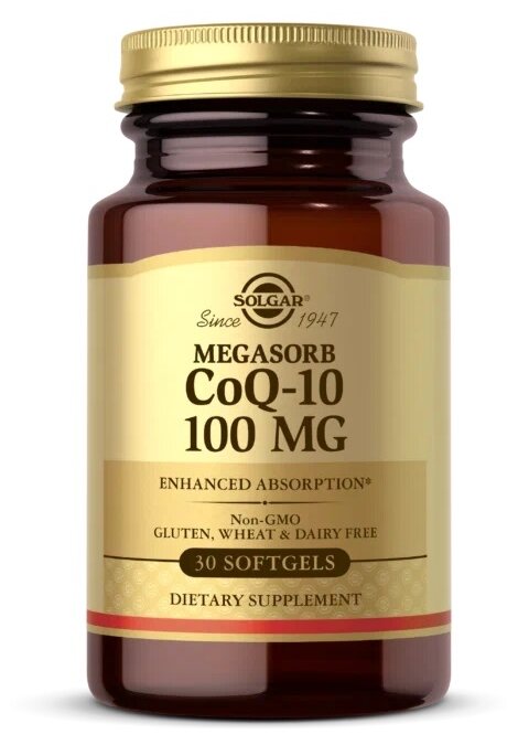 Megasorb CoQ-10 капс., 100 мг, 30 шт.