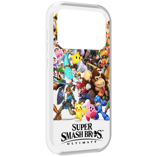 чехол mypads super smash bros для samsung galaxy m13 задняя панель накладка бампер Чехол MyPads Super Smash Bros для Oukitel F150 Air1 Pro / F150 Air1 задняя-панель-накладка-бампер