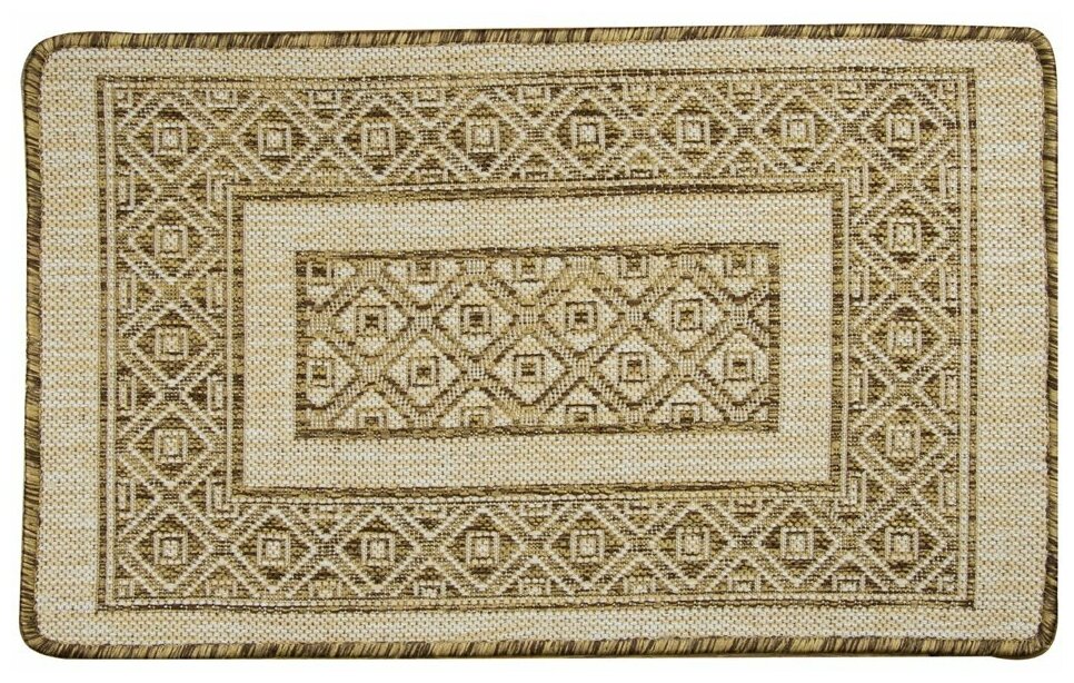Ковер-циновка Люберецкие ковры Эко 7903-01, 1 x 2 м - фотография № 1