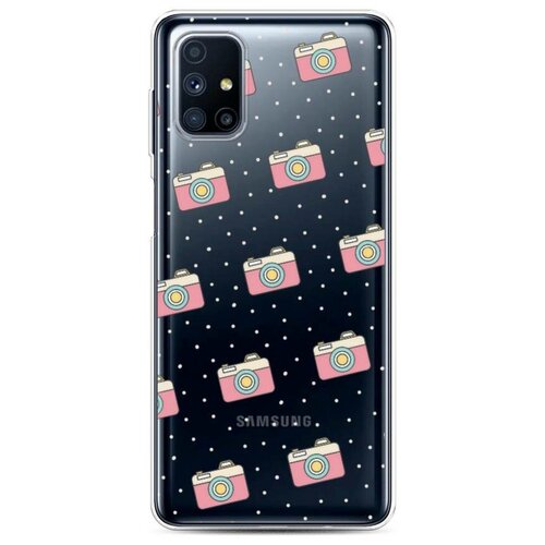 фото Чехол силиконовый samsung galaxy m31s фотоаппарат фон case place