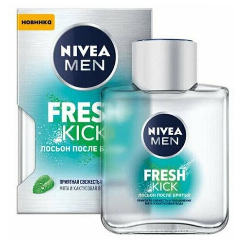 Лосьон после бритья NIVEA Fresh Kick 100мл лосьон после бритья intesa лосьон после бритья glacial fresh