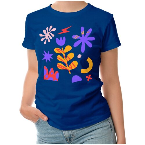 фото Футболка roly, размер m, синий