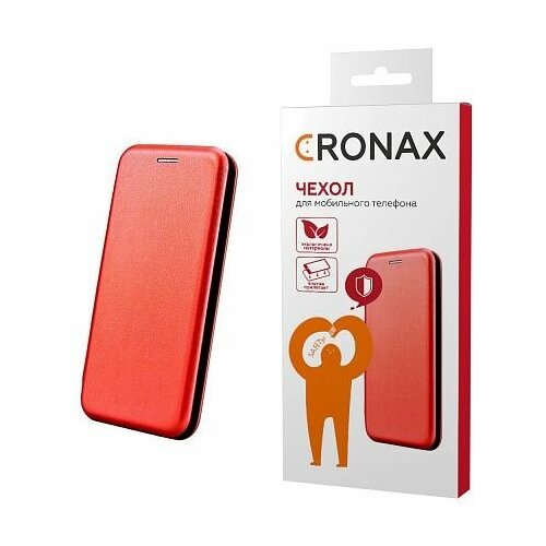 Чехол-книжка CRONAX экокожа + силикон для Xiaomi Poco X3 NFC / Сяоми поко Х3 НФЦ, золотистый