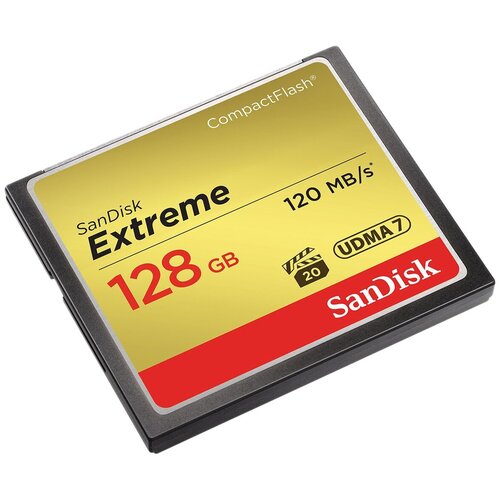 карта памяти compact flash 128gb sandisk extreme pro 160mb s sdcfxps 128g x46 Карта памяти SanDisk Extreme CompactFlash 128GB SDCFXSB-128G-G46