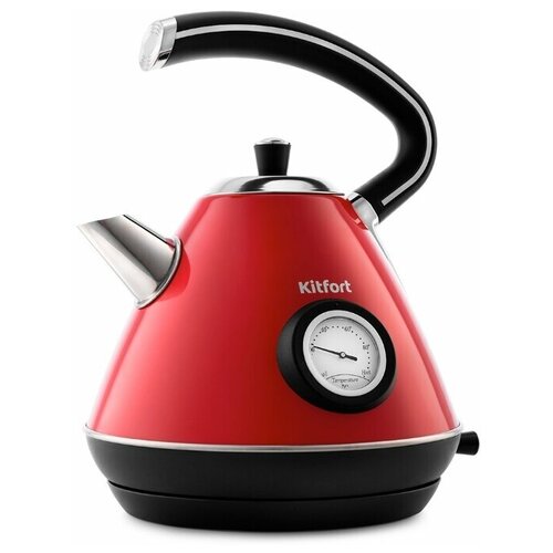 фото Чайник кт-686-1 красный kitfort