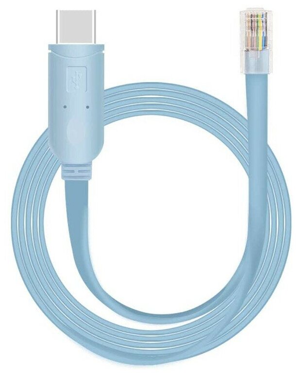 фото Сетевой кабель KS-is Type-C - RJ45 KS-537