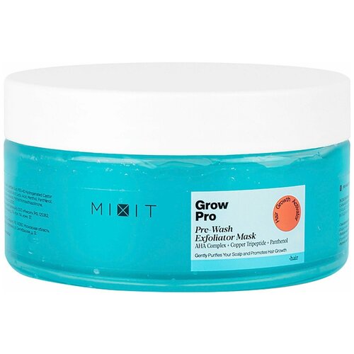 Маска для кожи головы Grow Pro Pre-Wash Exfoliator Mask с AHA-кислотами 200мл