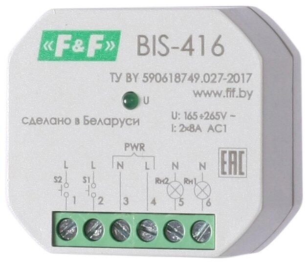 F&F BIS-416 импульсное реле