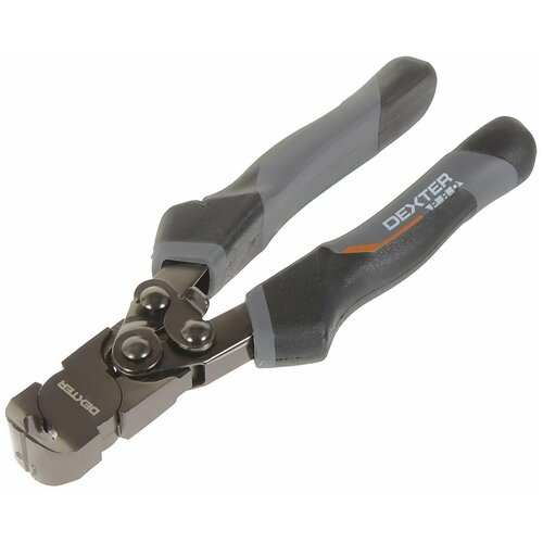 Кусачки торцевые Dexter Pro 180 мм профессиональные, инструмент для резки кабеля и проволоки