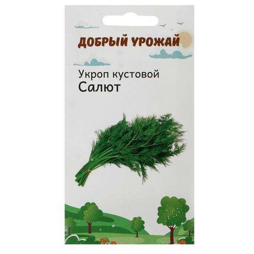 Семена Укроп кустовой Салют 1 гр семена гавриш удачные семена укроп кустовой 5 0г