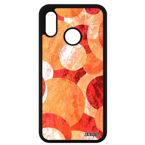 фото Защитный чехол на смартфон // huawei p20 lite // "планеты" цикл дизайн, utaupia, оранжевый
