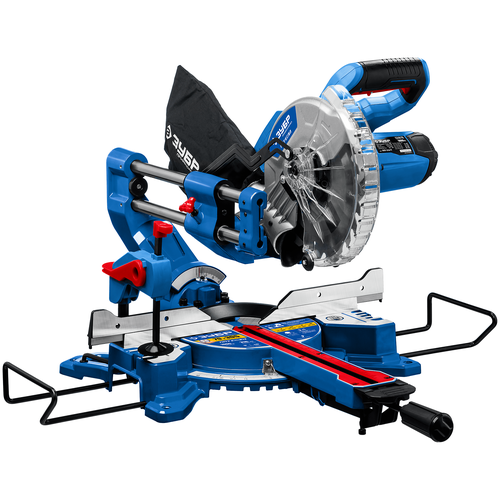 фото Пила торцовочная с протяжкой ппт-216-п,зубр 1800 вт, 216х30 мм,профессионал