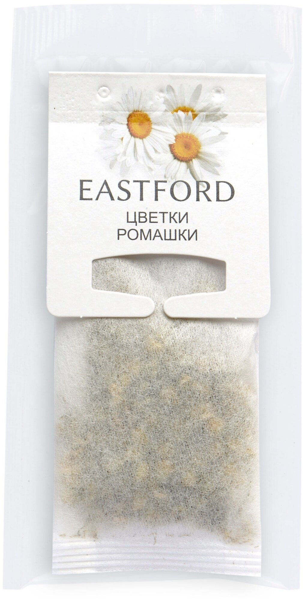 Чай EASTFORD Цветки ромашки в больших макси фильтр-пакетах - фотография № 4