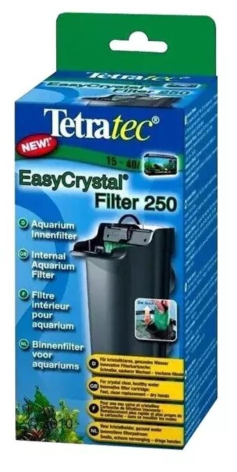 Tetra EasyCrystal 250 внутренний фильтр для аквариумов 15-40 л - фотография № 11