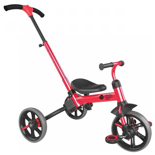 фото Беговел yvolution velo flippa red-black