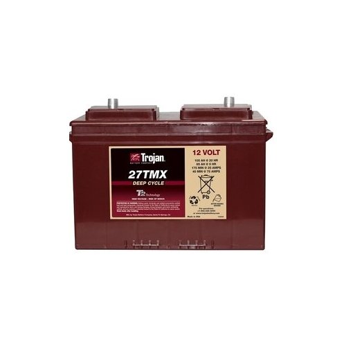 фото Аккумулятор тяговый trojan 27tmx (12в 105 ач)