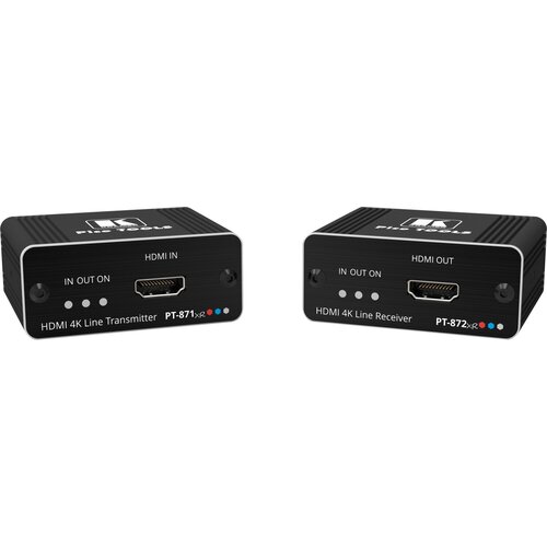 Комплект из передатчика и приемника HDMI по витой паре DGKat 2.0; поддержка 4К60 4:4:4, PoC [50-80389390]/ Комплект из передатчика и приемника HDMI по