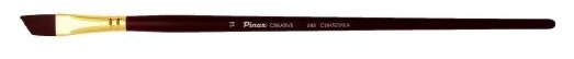 Pinax Кисть Pinax "Creative", синтетика жесткая, плоская, скошенная №14 (длинная ручка) sela25