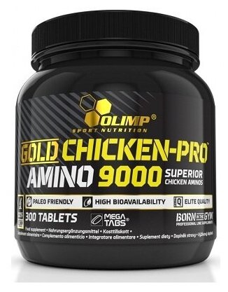 Gold Chicken Pro Amino 9000 Mega Tabs Olimp (300 таб)