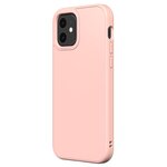 Чехол-накладка RhinoShield бледно-розовый для Apple iPhone 12/12 Pro с защитой от падений с 3.5 м - изображение