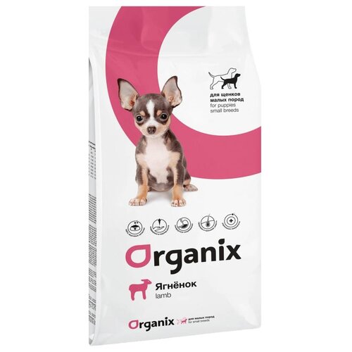 Корм для щенков ORGANIX ягненок 1 уп. х 1 шт. х 800 г (для мелких и карликовых пород)