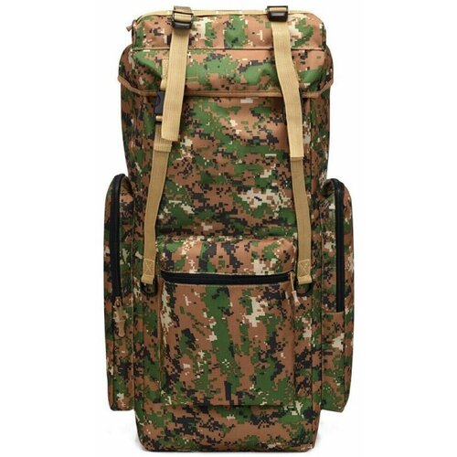 Рюкзак камуфляжный большой -60 литров BAG-TROPHY камуфляж цифровой зеленый