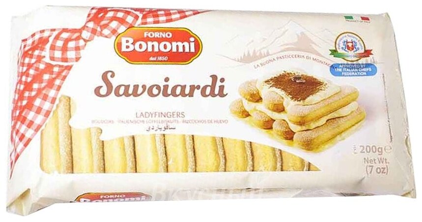 Печенье Савоярди Премиум Bonomi, 200 гр.