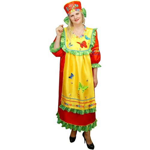 Карнавальный костюм взрослый Лето (16378) 54 костюм взрослый лето красное 54