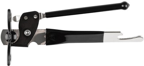 Консервный нож - открывалка металлический, длина 17,8 см